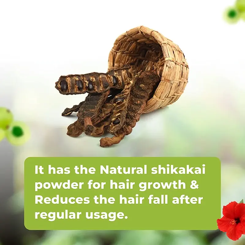 shikakai paste for hair wash